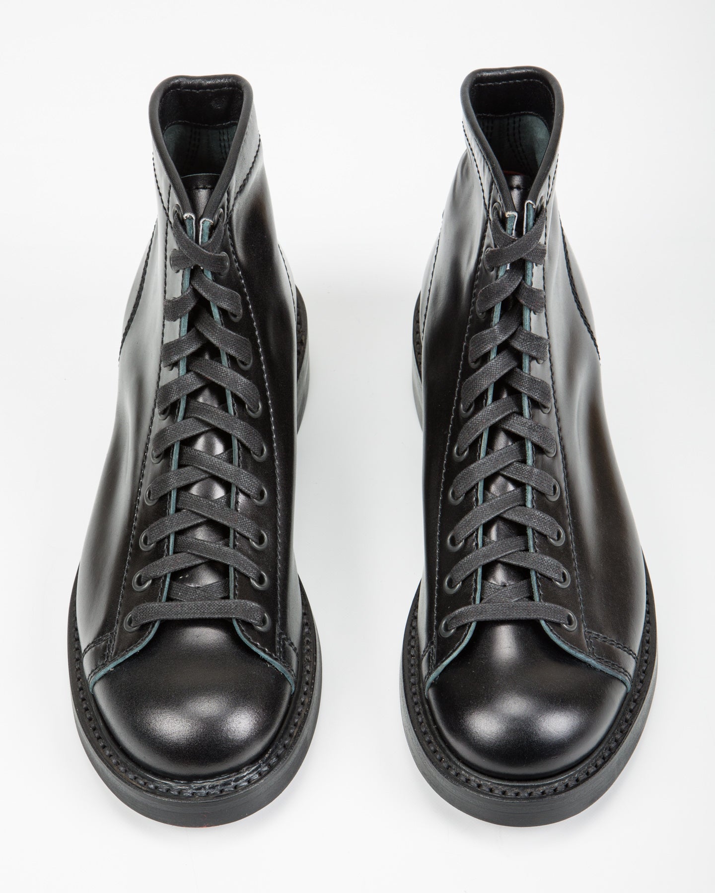 John Lofgren Monkey Boots - Black Ops Shinki Shell Cordovan - Standard & Strange