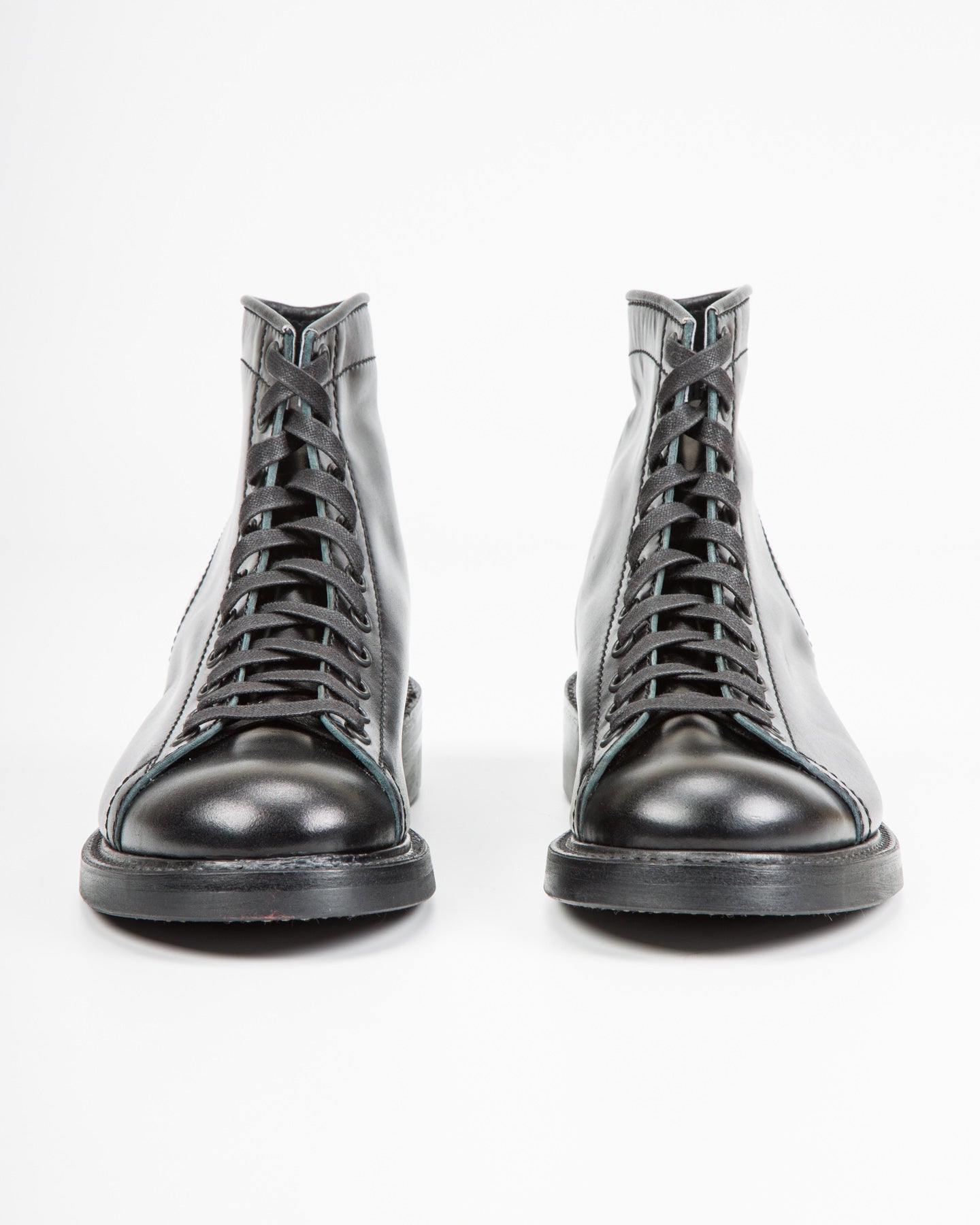 John Lofgren Monkey Boots - Black Ops Shinki Shell Cordovan - Standard & Strange