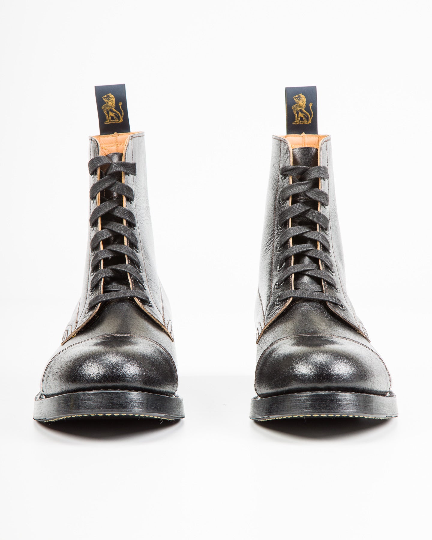 John Lofgren Montgomery Boots - Black Horween Leather SHF - Standard & Strange