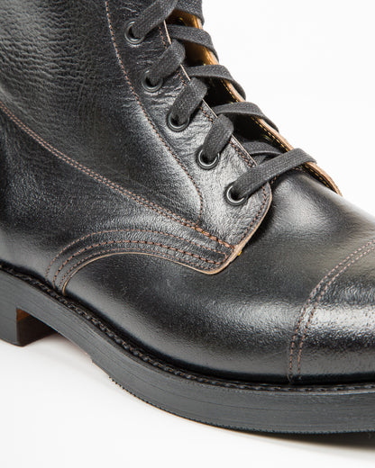 John Lofgren Montgomery Boots - Black Horween Leather SHF - Standard & Strange