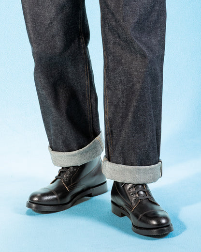 John Lofgren Montgomery Boots - Black Horween Leather SHF - Standard & Strange