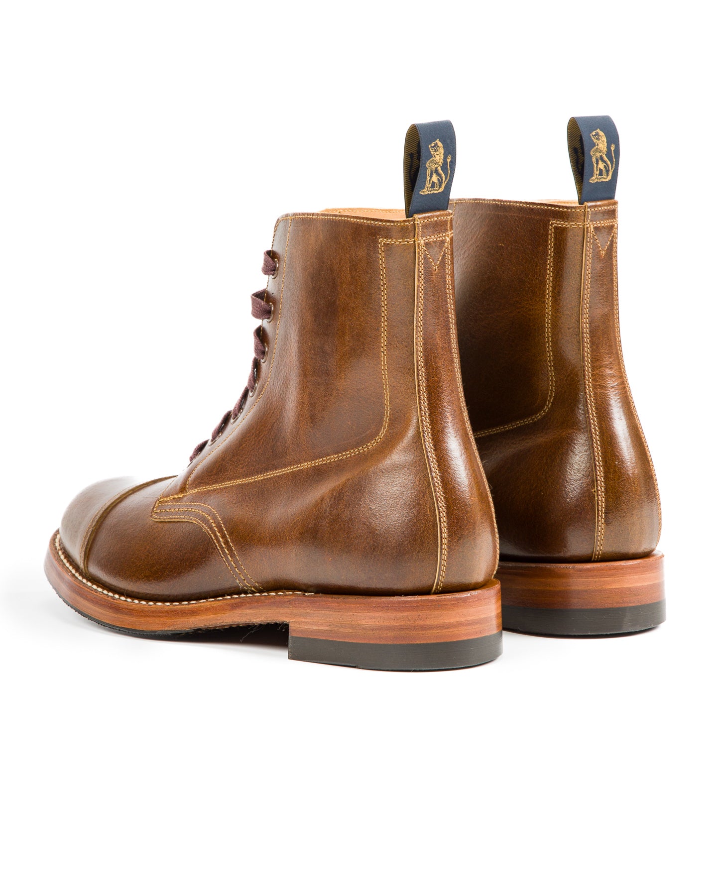 John Lofgren Montgomery Boots - Havana Horween Leather SHF - Standard & Strange