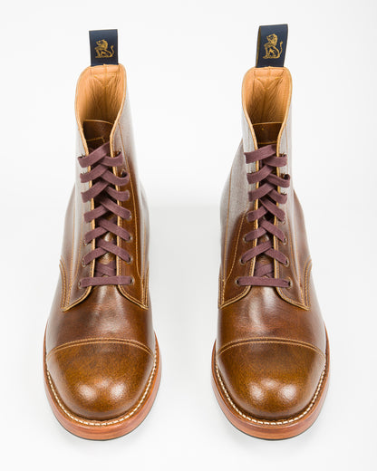 John Lofgren Montgomery Boots - Havana Horween Leather SHF - Standard & Strange