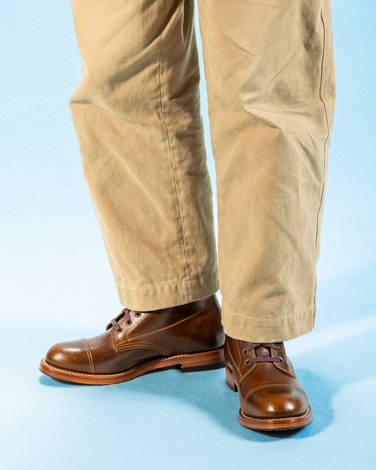Montgomery Boots - Havana Horween Leather SHF – Standard & Strange