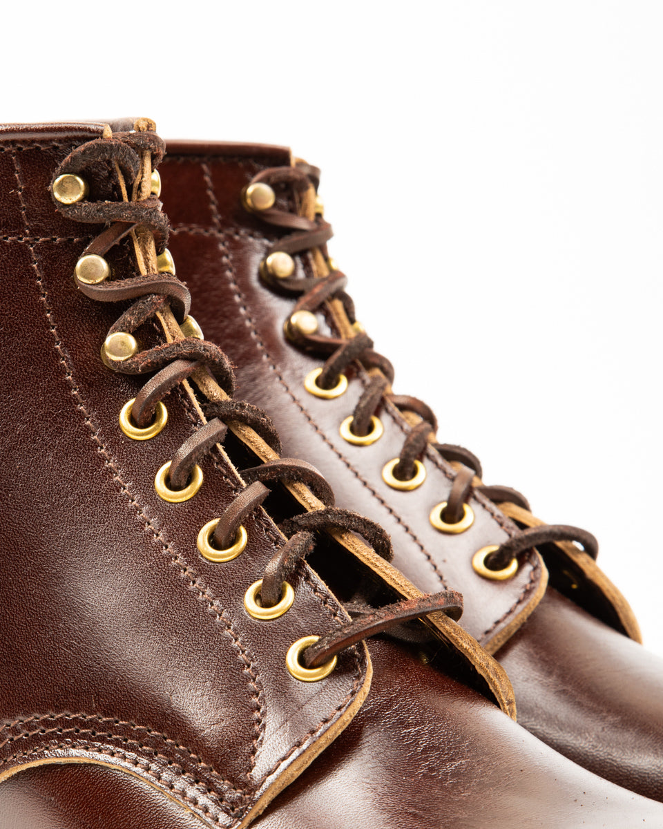 John Lofgren Steel Gang Boots - Dark Brown Shinki Horsebutt - Standard & Strange