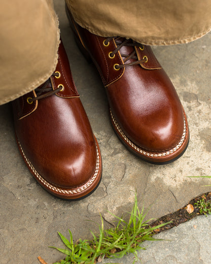 John Lofgren Steel Gang Boots - Dark Brown Shinki Horsebutt - Standard & Strange