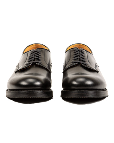 John Lofgren USN Low Quarter Shoes - Black Calfskin - Standard & Strange
