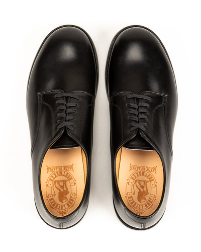 John Lofgren USN Low Quarter Shoes - Black Calfskin - Standard & Strange
