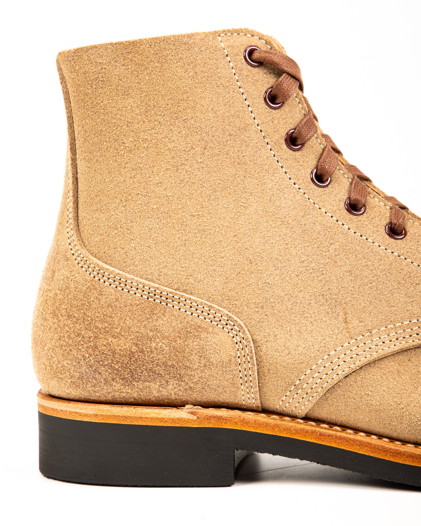 John Lofgren US Navy N-1 Field Shoes Boondockers - Natural CXL - Standard & Strange