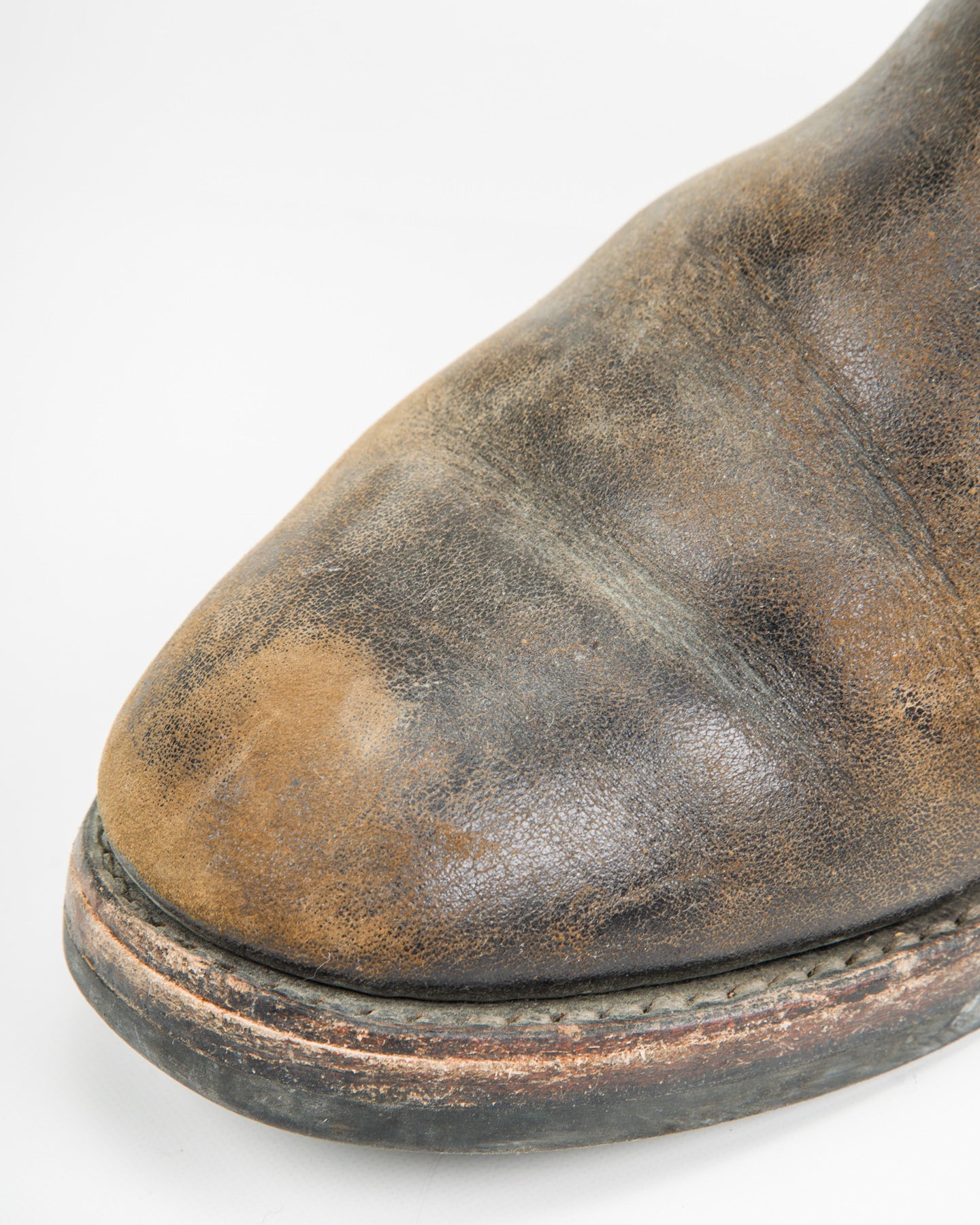 John Lofgren Wabash Engineer Boots - Black Shinki Horsebutt - Standard & Strange