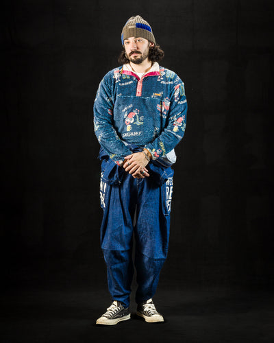 KOUNTRY CALENDAR Fleece Pullover - Navy