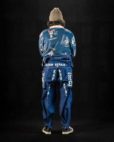 KOUNTRY CALENDAR Fleece Pullover - Navy