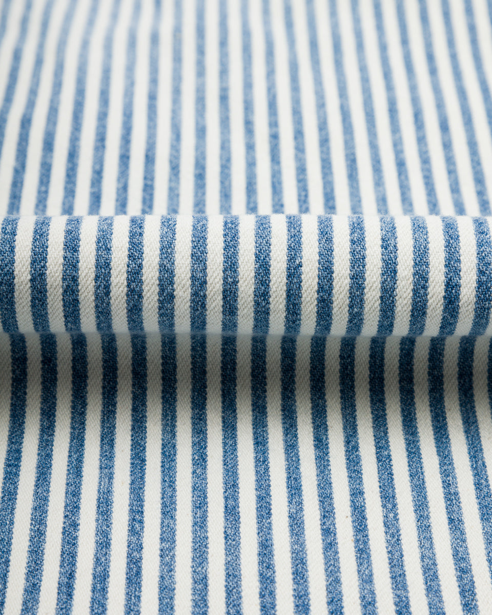 10oz HICKOREE Stripe ZIPPER Wide LUMBER Pants - Hickoree