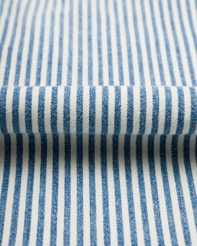 Kapital 10oz HICKOREE Stripe ZIPPER Wide LUMBER Pants - Hickoree - Standard & Strange