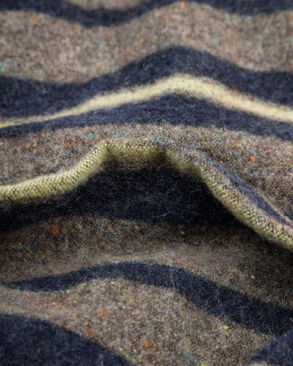 Kapital 11.5 oz Denim RAINBOWY Lining Railroad JKT - Black/Ecru - Standard & Strange