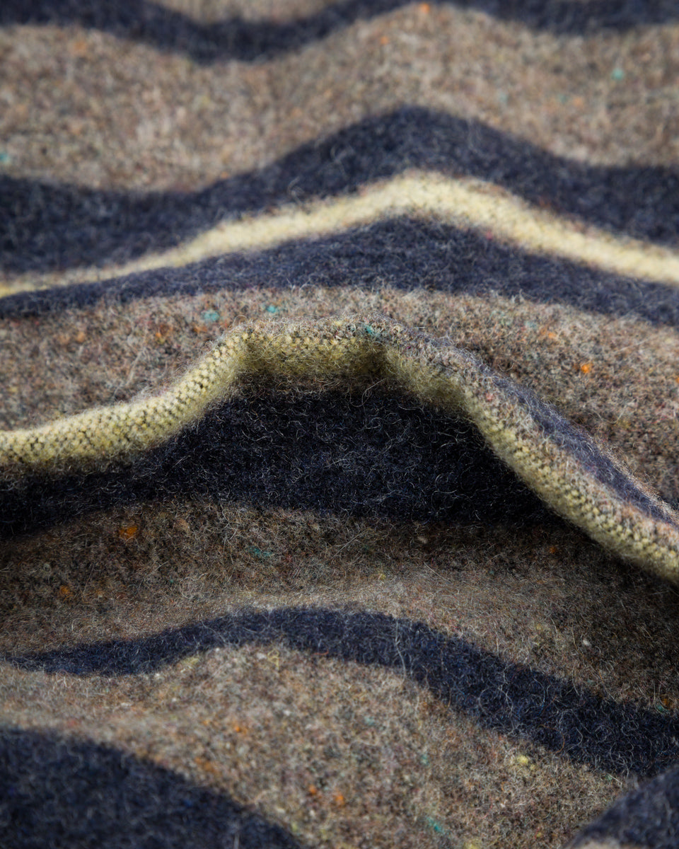 Kapital 11.5 oz Denim RAINBOWY Lining Railroad JKT - Black/Ecru - Standard & Strange