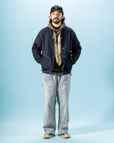 Kapital 11.5ozDenim x 8ozDenim RINGOMAN Coverall - IDG - Standard & Strange