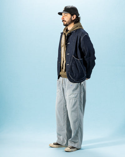 Kapital 11.5ozDenim x 8ozDenim RINGOMAN Coverall - IDG - Standard & Strange