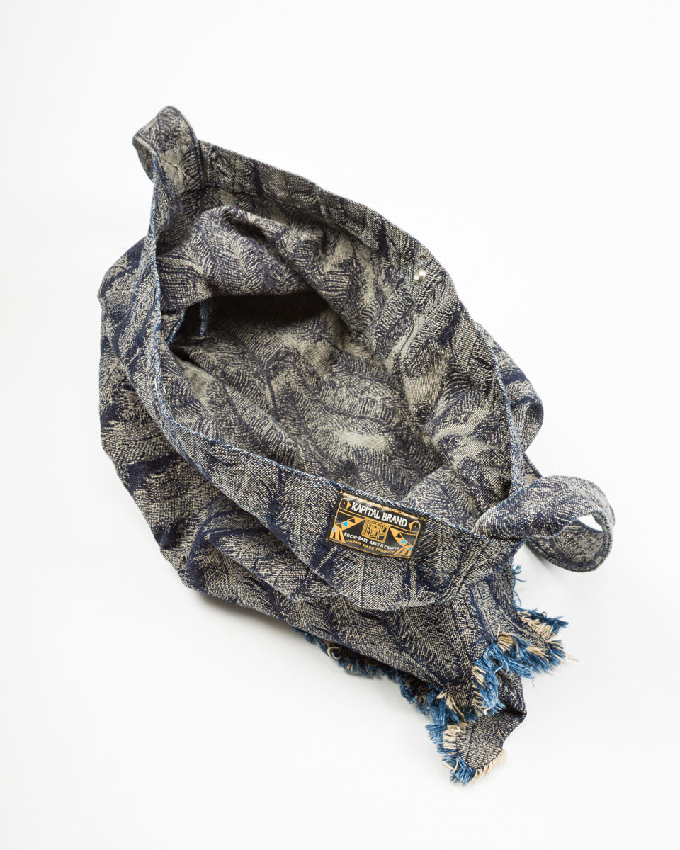Kapital 12oz MAGPIE Denim MEDICINE Bag(L) - Dark - Standard & Strange