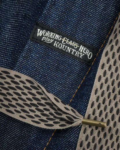 Kapital 14oz Denim NOUVELLE Shuttle Pants - IDG 3 - Standard & Strange