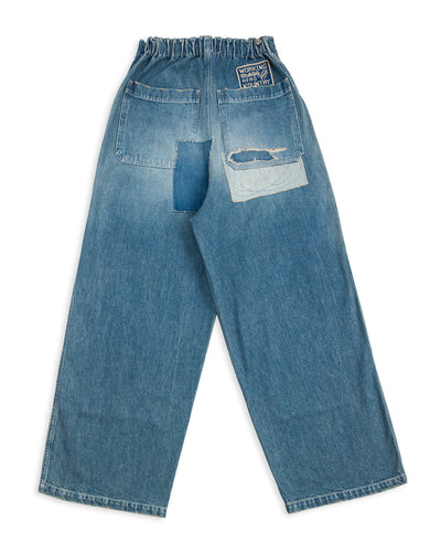 Kapital 14oz Denim W-Knee EASY Baggy Pants(DIXIE LUMBER REMAKE) - PRO - Standard & Strange