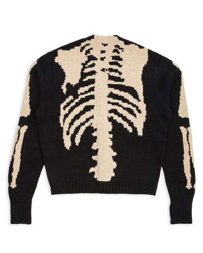Kapital 5G Wool BONE Short Cardigan - Black 3 - Standard & Strange