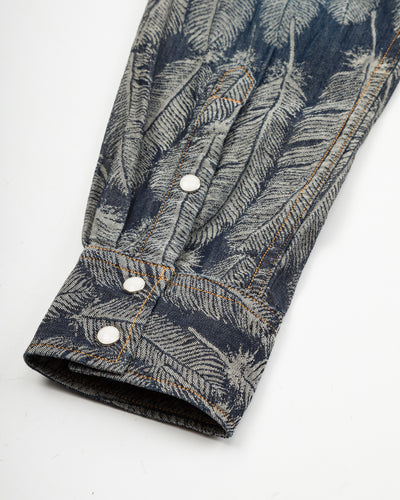 Kapital 5oz MAGPIE Denim Western Shirt - Dark - Standard & Strange