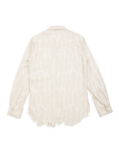 Kapital 5oz MAGPIE Denim Western Shirt - Ecru - Standard & Strange