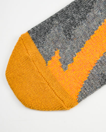 Kapital 96 Yarns Thunder Socks - Orange - Standard & Strange