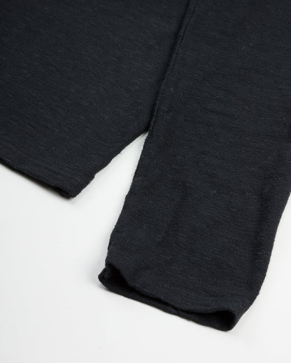 Kapital AMUSE Knit Pocket Long Sleeve T - Black - Standard & Strange