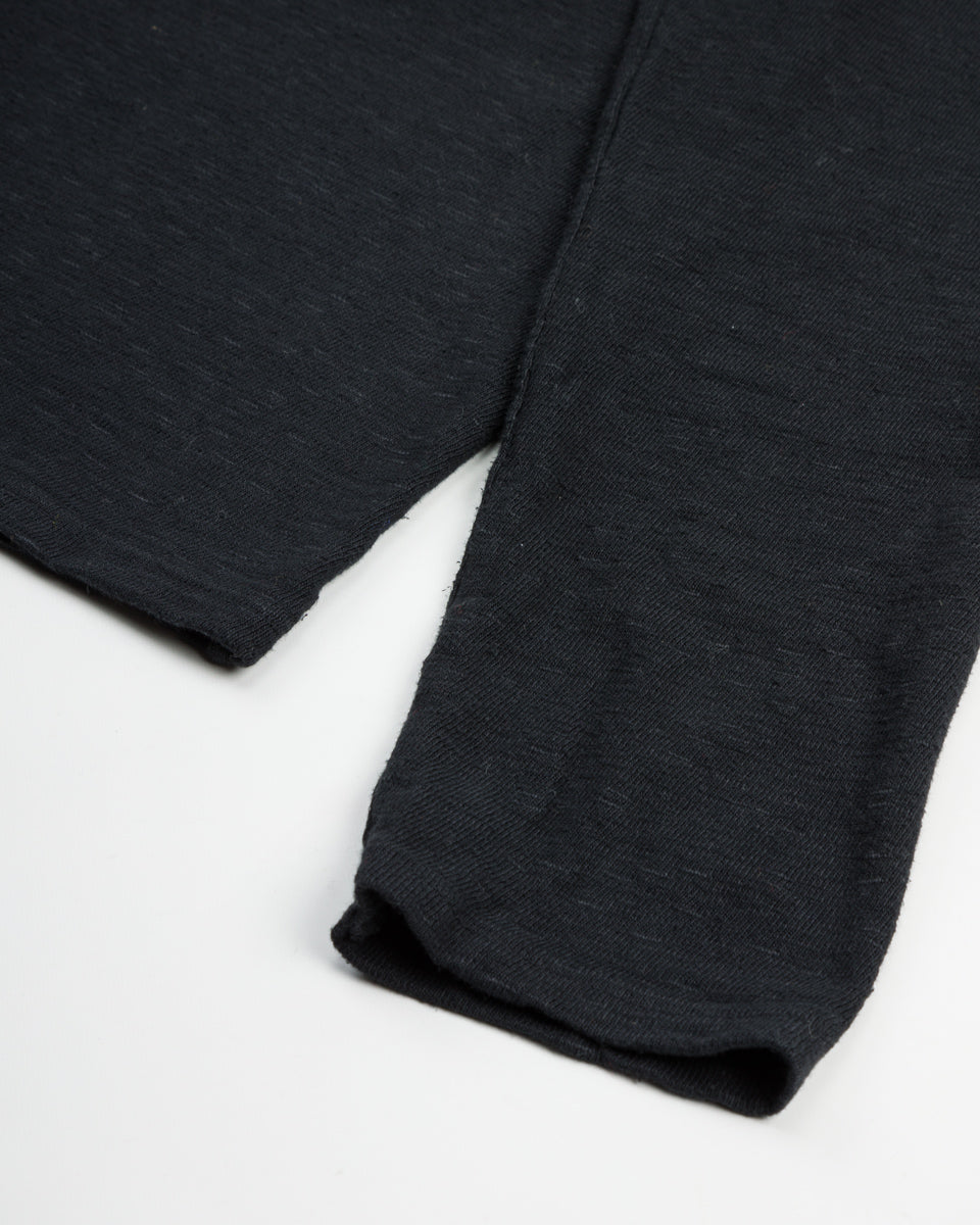 Kapital AMUSE Knit Pocket Long Sleeve T - Black - Standard & Strange