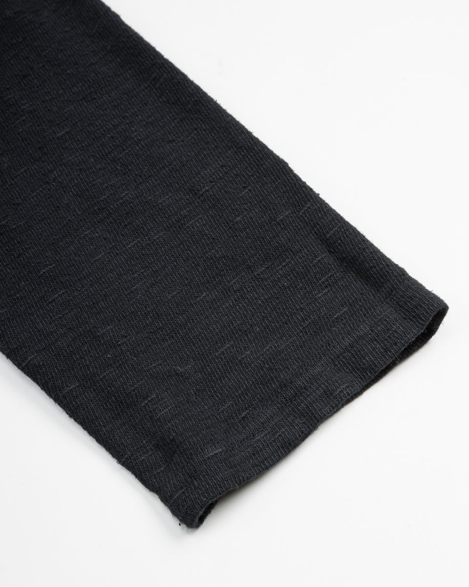 Kapital AMUSE Knit Pocket Long Sleeve T - Black - Standard & Strange