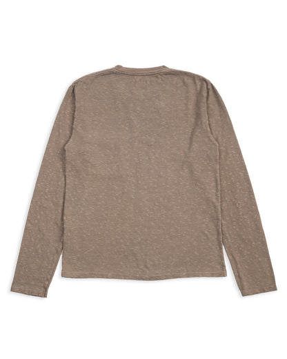Kapital AMUSE Knit Pocket Long Sleeve T - Charcoal - Standard & Strange