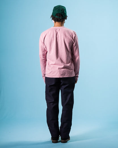 Kapital AMUSE Knit Pocket Long Sleeve T - Pink - Standard & Strange