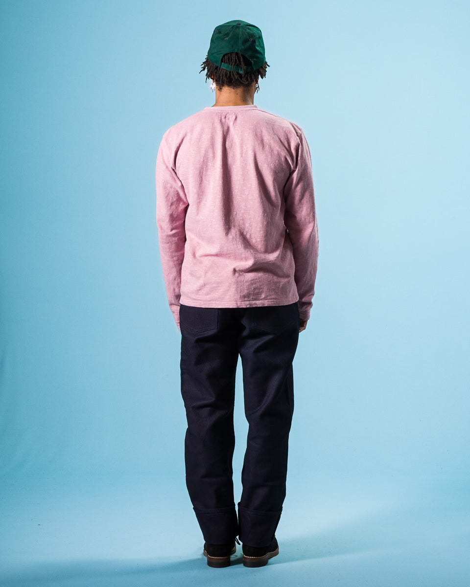 Kapital AMUSE Knit Pocket Long Sleeve T - Pink - Standard & Strange