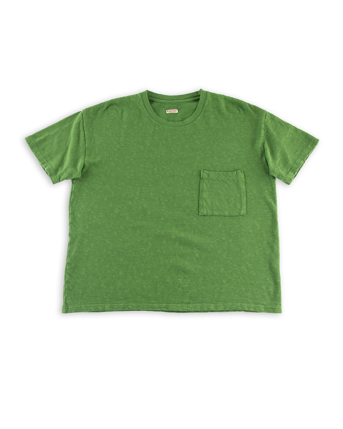 Kapital AMUSE Knit Pocket T - Green - Standard & Strange