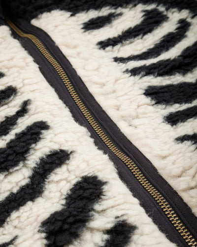 Kapital BONE Boa Fleece Reversible Blouson - Black - Standard & Strange