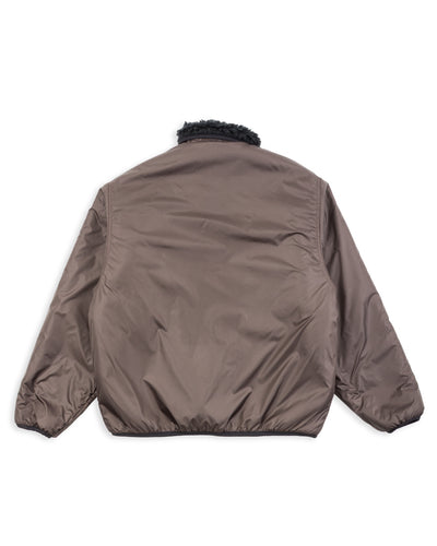 Kapital BONE Boa Fleece Reversible Blouson - Black - Standard & Strange