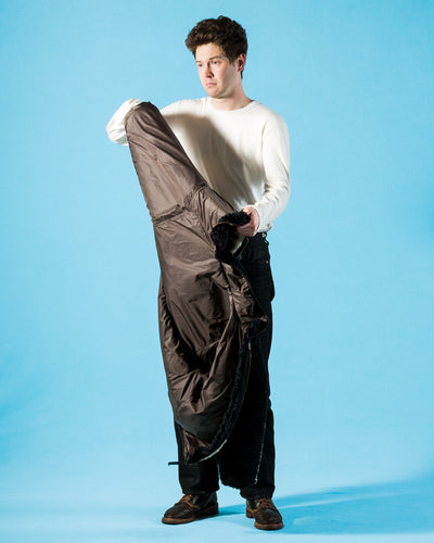 Kapital BONE Boa Fleece Reversible Blouson - Black - Standard & Strange