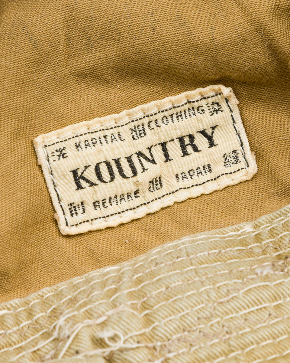 Kapital Chino The Old Man And The Sea Hat (CRASH REMAK) - Beige - Standard & Strange