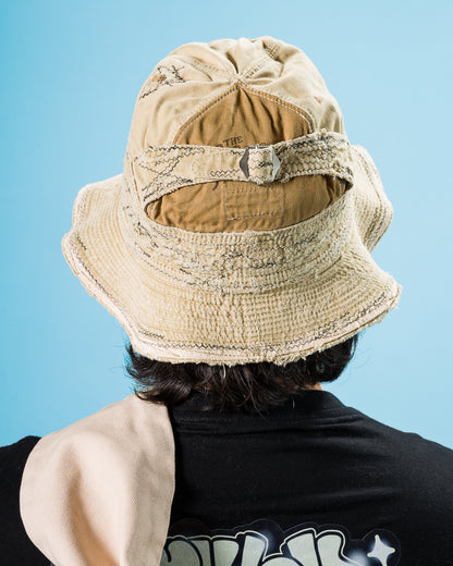 Kapital Chino The Old Man And The Sea Hat (CRASH REMAK) - Beige - Standard & Strange