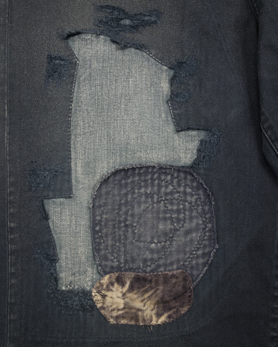 Kapital KATSURAGI PORT Baggy Pants(Champetre Remake) - Black - Standard & Strange