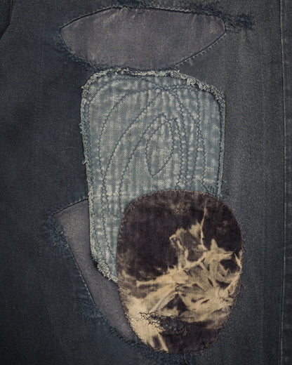 Kapital KATSURAGI PORT Baggy Pants(Champetre Remake) - Black - Standard & Strange