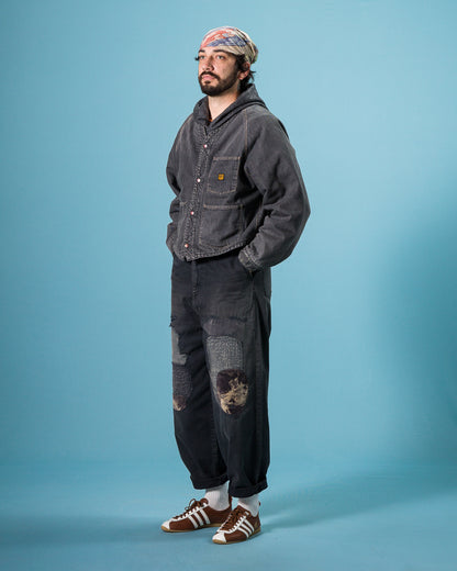 Kapital KATSURAGI PORT Baggy Pants(Champetre Remake) - Black - Standard & Strange
