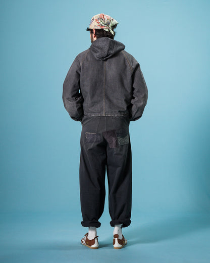 Kapital KATSURAGI PORT Baggy Pants(Champetre Remake) - Black - Standard & Strange