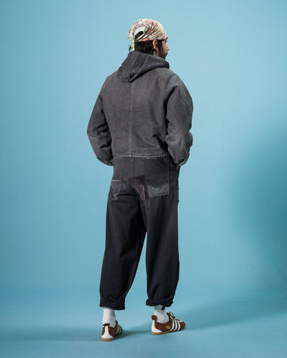 Kapital KATSURAGI PORT Baggy Pants(Champetre Remake) - Black - Standard & Strange