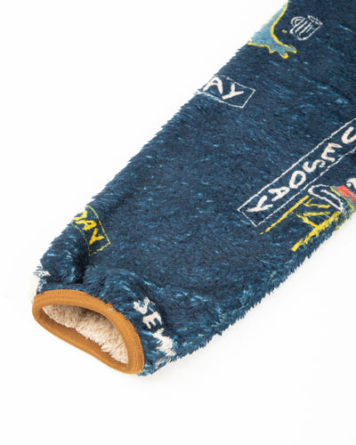 KOUNTRY CALENDAR Fleece Pullover - Navy