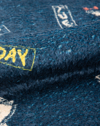 KOUNTRY CALENDAR Fleece Pullover - Navy