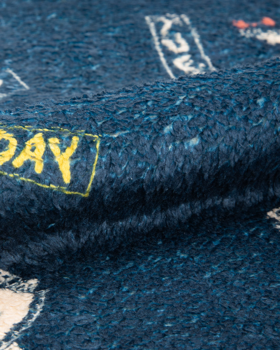 KOUNTRY CALENDAR Fleece Pullover - Navy