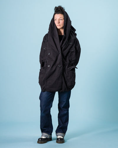 Kapital Katsuragi Ring Coat - Black - Standard & Strange